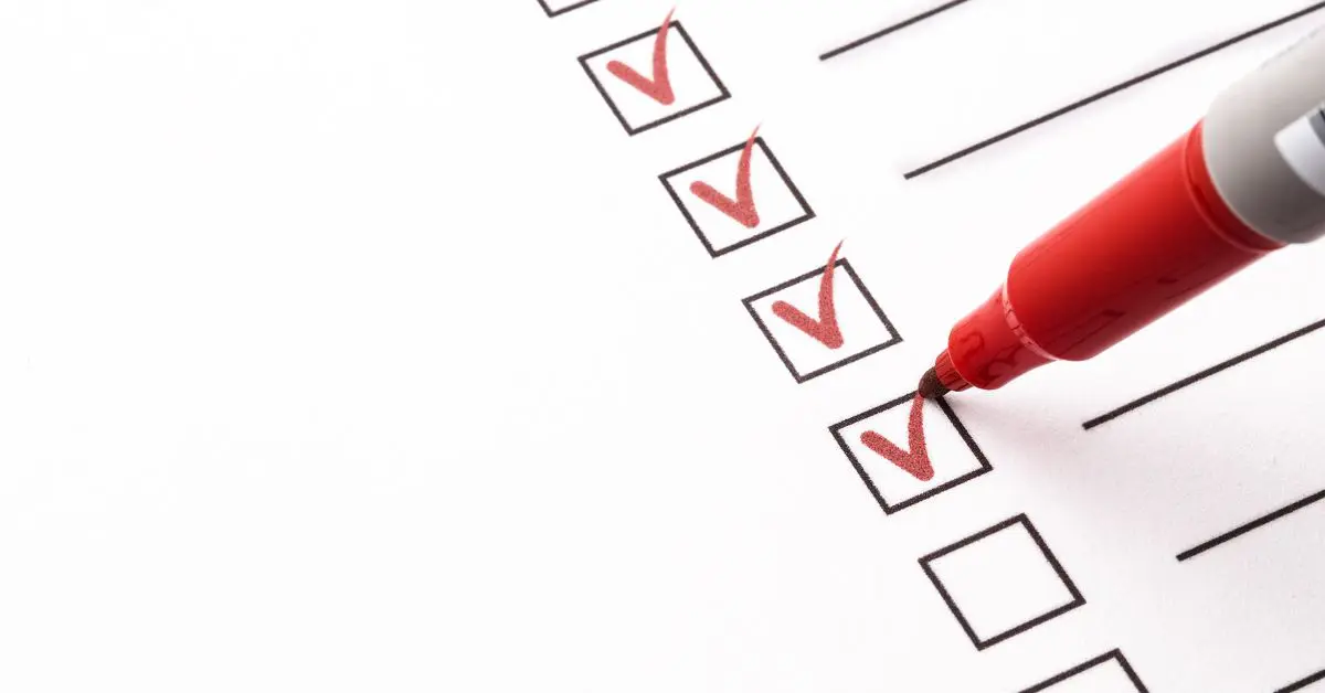 Checklist